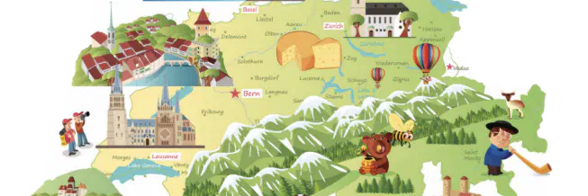 die schweiz cartoon karte poster r9fafb1231c4f4833912c3c69717e8c66 wvo 8byvr 736